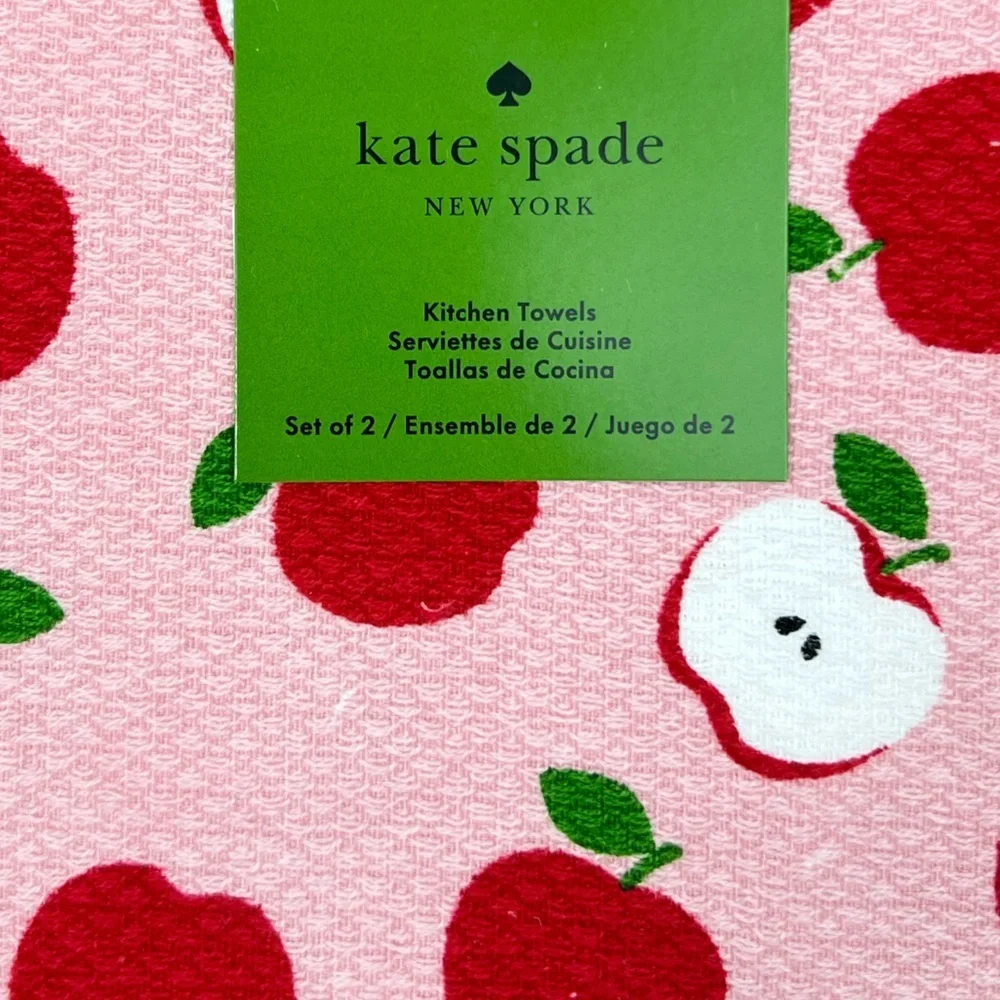 Kate Spade - ‘Fall Apples 🍎 - bundle’ kitchen set. NWT.